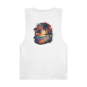 Sunset Beach Unisex Tank Top-Tropical Island, Summer Vibes - Cookies Trend Collective