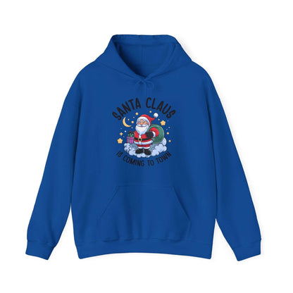 Christmas Hoodie - Santa Clause is Coming to Town