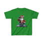 Kids T-Shirt-Santa Fun DJ Party Tee - Green