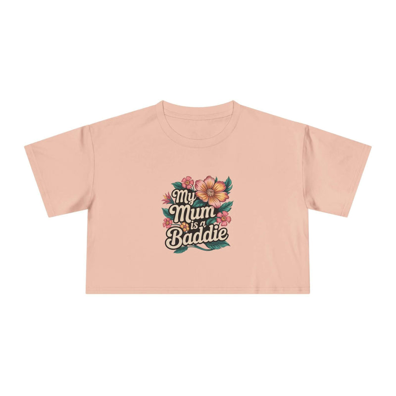 Tropical Flower Crop Tee - authentic product design