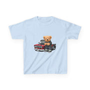 Cute Teddy Bear Vintage Truck Kids Tee - Cookies Trend Collective