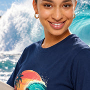 Vintage Surfer T-Shirt Sunset Session Retro Wave Print - Cookies Trend Collective