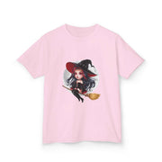 Kids Tee - Chibi Witch and Moon Design - Cookies Trend Collective