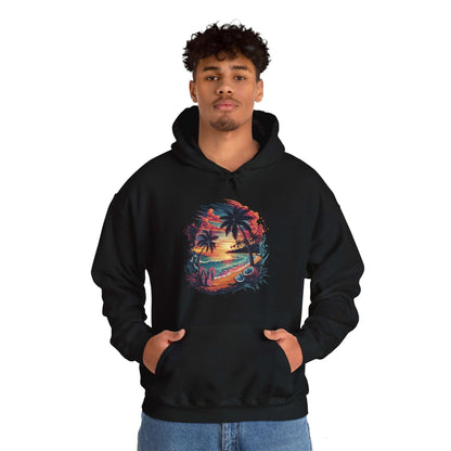 Tropical Sunset Hoodie - Unisex