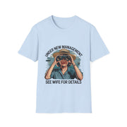 Retro Unisex T-Shirt - Under New Management - Cookies Trend Collective