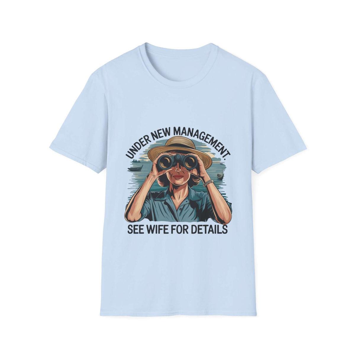 Retro Unisex T-Shirt - Under New Management - Cookies Trend Collective