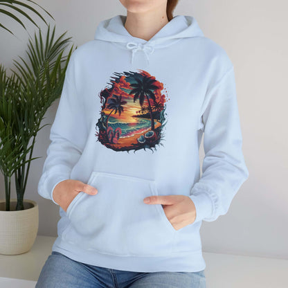 Tropical Sunset Hoodie - Unisex