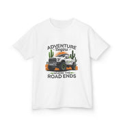 Kids T-Shirt - Off Road Truck Sunset Desert Retro Design - Cookies Trend Collective