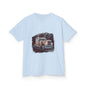 Kids tee featuring a cool custom truck design, perfect for truck lovers and vintage style enthusiasts.