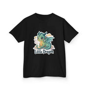 Kids Tee Little Dragon, Cartoon Character Design - Cookies Trend Collective