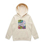 AS Colour kid's hoodie with cute koala and bunny design featuring "I'm Cute" text, colorful and playful for baby fashion.