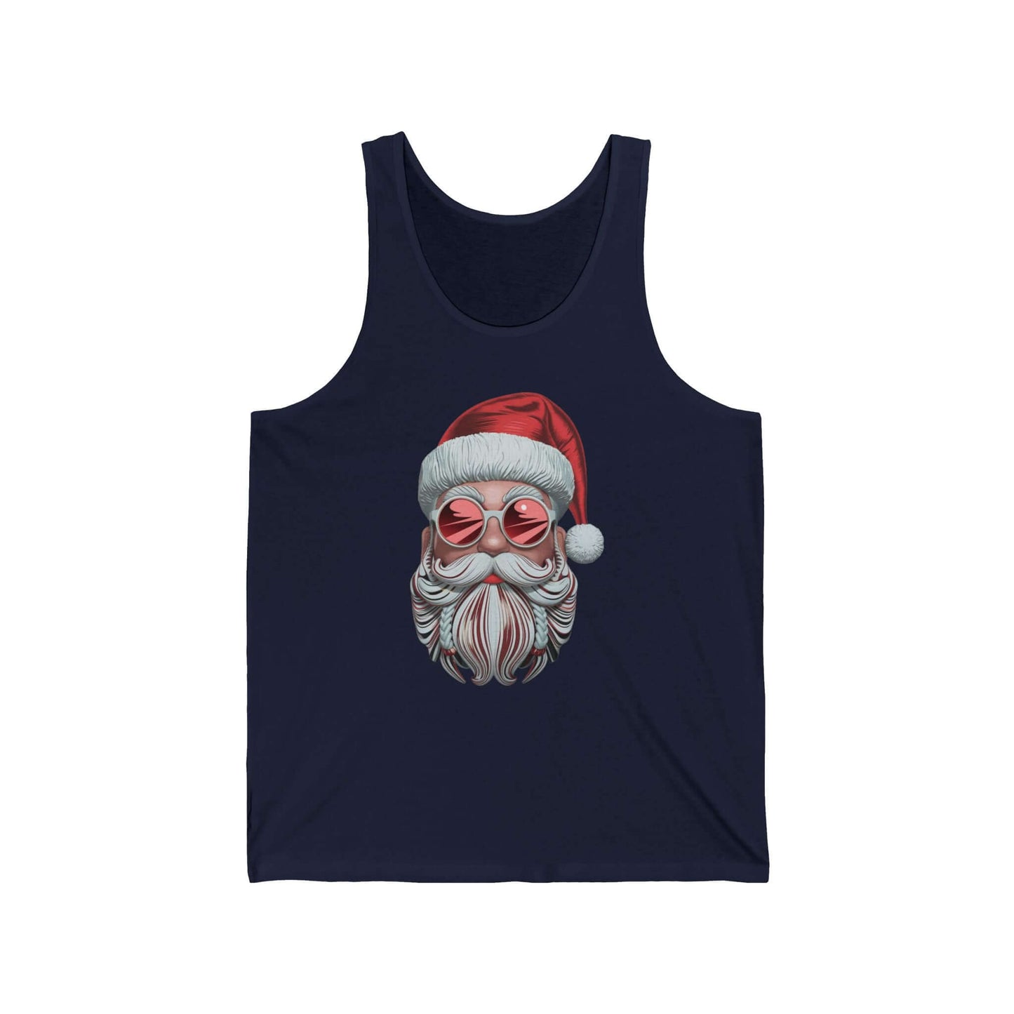 Tank Top - Cool Modern Santa Design