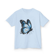 Kids Tee - Beautiful Blue Butterfly Design - Cookies Trend Collective