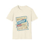 Funny quote unisex t-shirt with 'Working Harder Than An Ugly Stripper' in colorful design, perfect for relaxed humor.