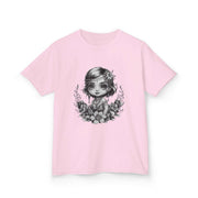 Chibi Girl Kids Tee with Jewelry and Flowers - Cookies Trend Collective