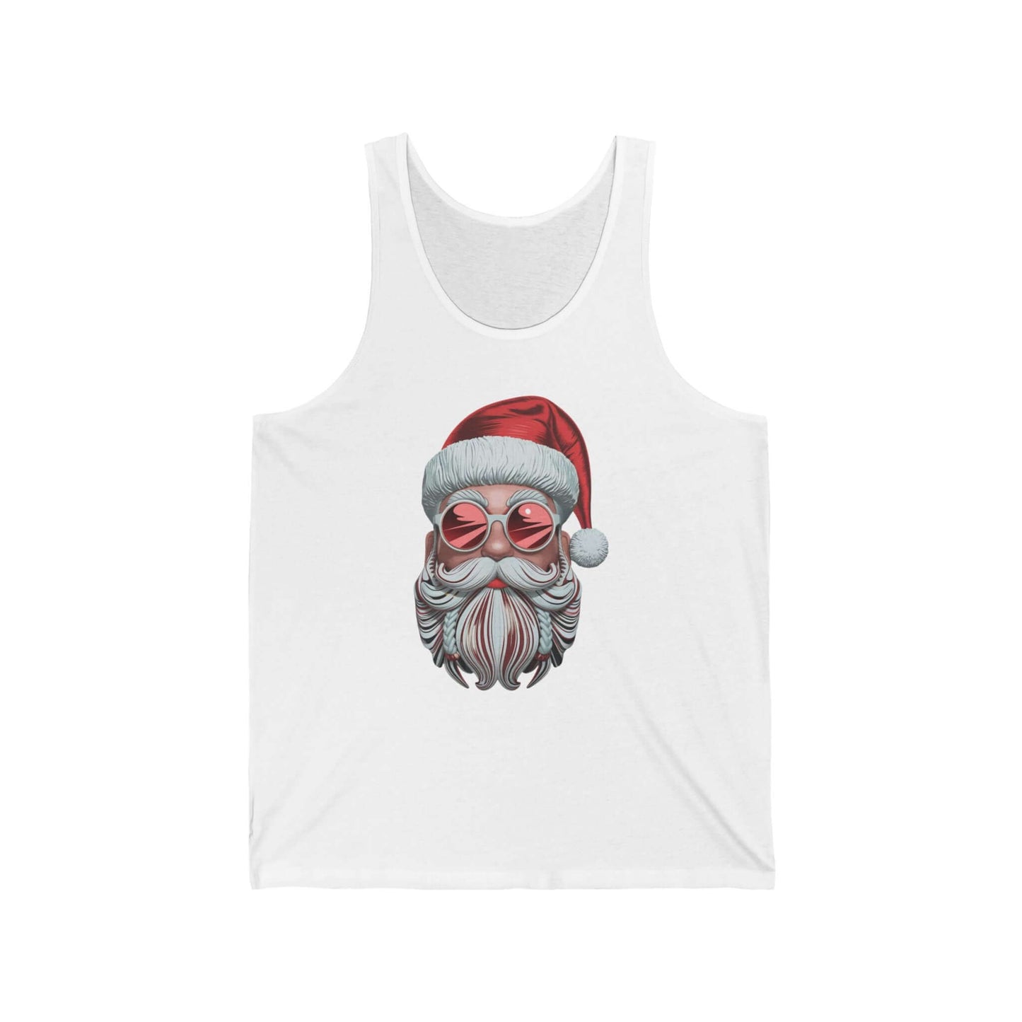 Tank Top - Cool Modern Santa Design