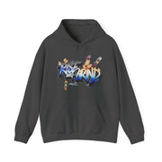 Hooded Sweatshirt - Graffiti Rise and Grind Skater Design - Cookies Trend Collective