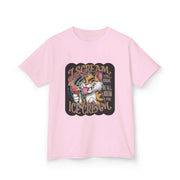 Kids Tee - Playful Cat Eating Ice Cream Design - Cookies Trend Collective