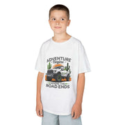 Kids T-Shirt - Off Road Truck Sunset Desert Retro Design - Cookies Trend Collective