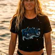 Frothing Crop Top