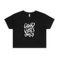 Good Vibes Only Crop Top