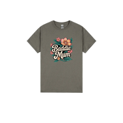 Baddie Mum T-Shirt – Floral Mum Graphic Tee | Cookies Trend Collective