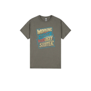 Shop the Working Harder T-Shirt by Cookies Trend Collective. Featuring colourful typography and a cheeky adult humour slogan on a Gildan Heavy Cotton tee. Five colours, sizes S–5XL.
