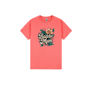 Baddie Mum T-Shirt – Floral Mum Graphic Tee | Cookies Trend Collective