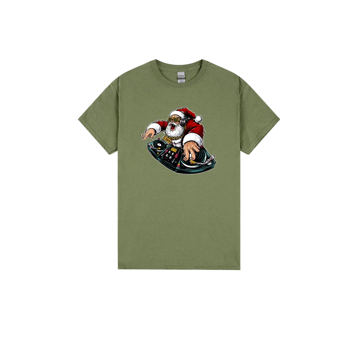 DJ Santa T-Shirt – Funny Christmas DJ Graphic Tee | Cookies Trend Collective