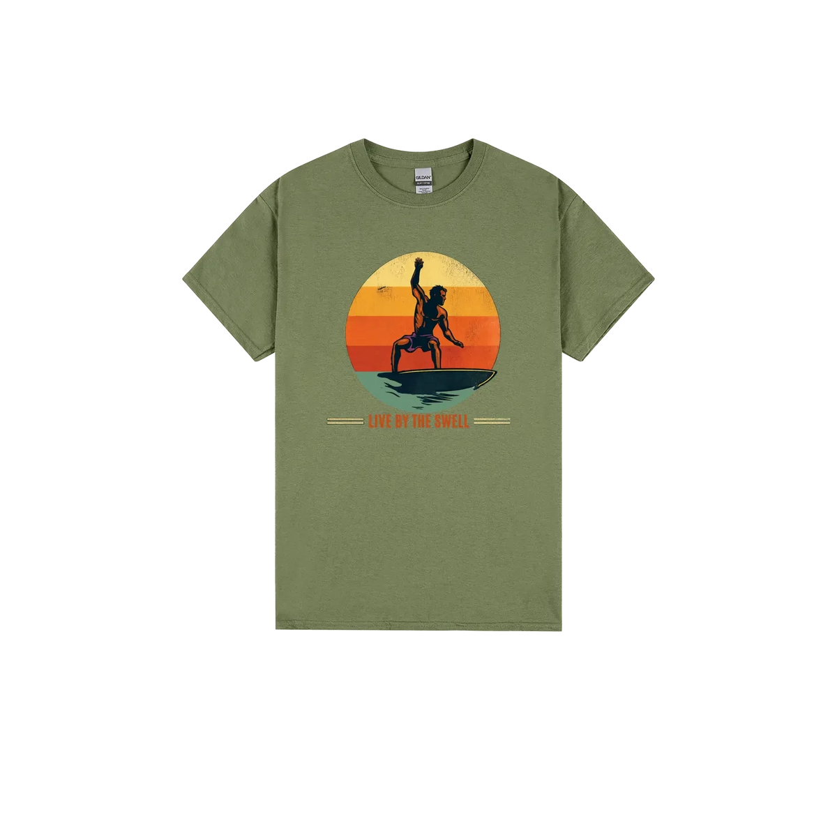 Swell Tee – Retro Surfing Graphic T-Shirt