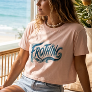 Frothing Crop Top