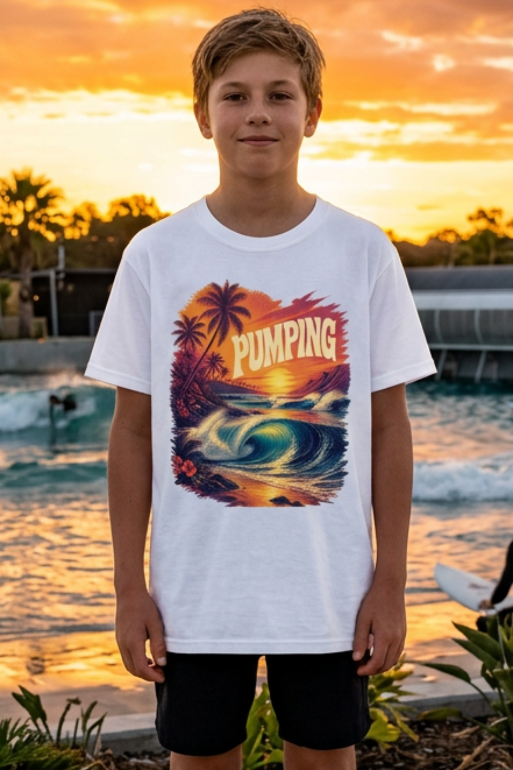 Pumping Youth Surf T-Shirt