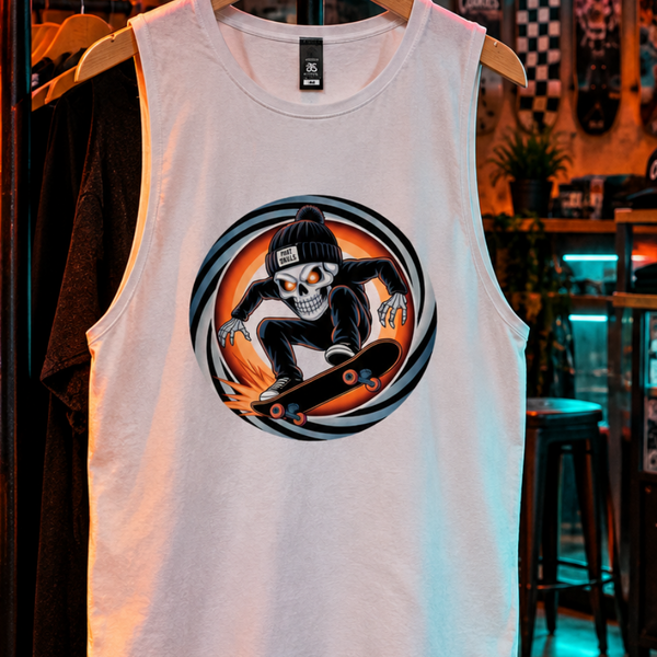 Phat Skulls Skater Tank - Cookies Trend Collective