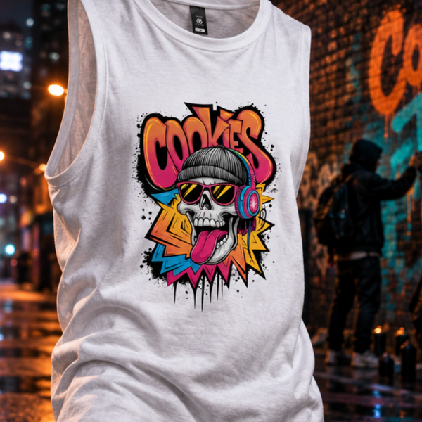 Cookies Skull Tank Top - Cookies Trend Collective