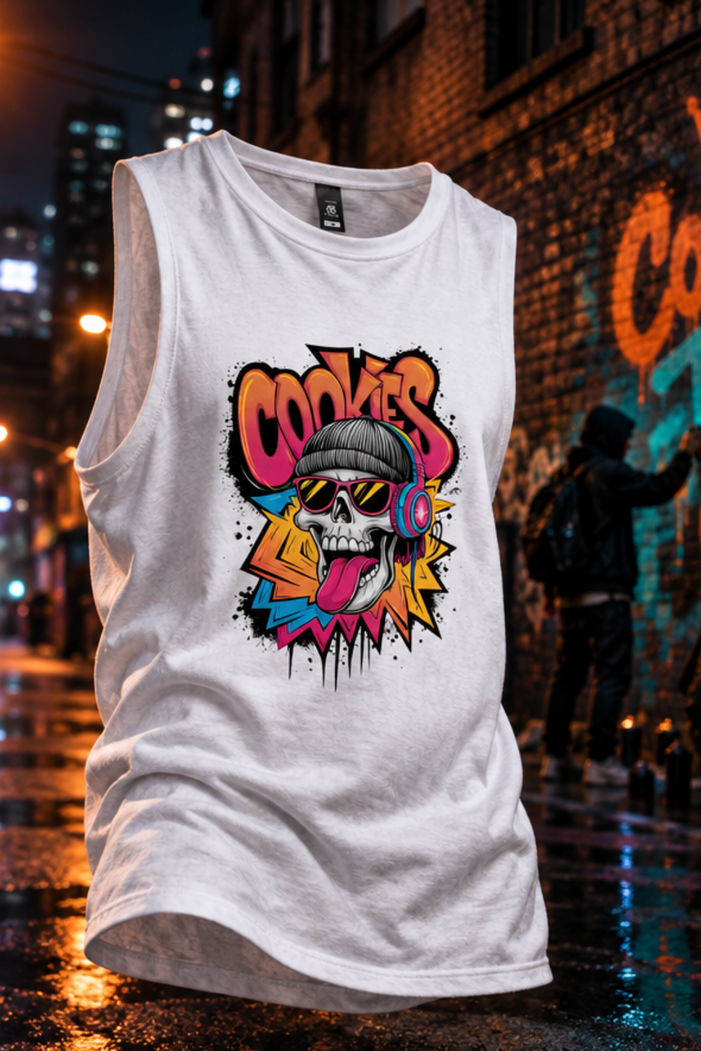 Cookies Skull Tank Top - Cookies Trend Collective