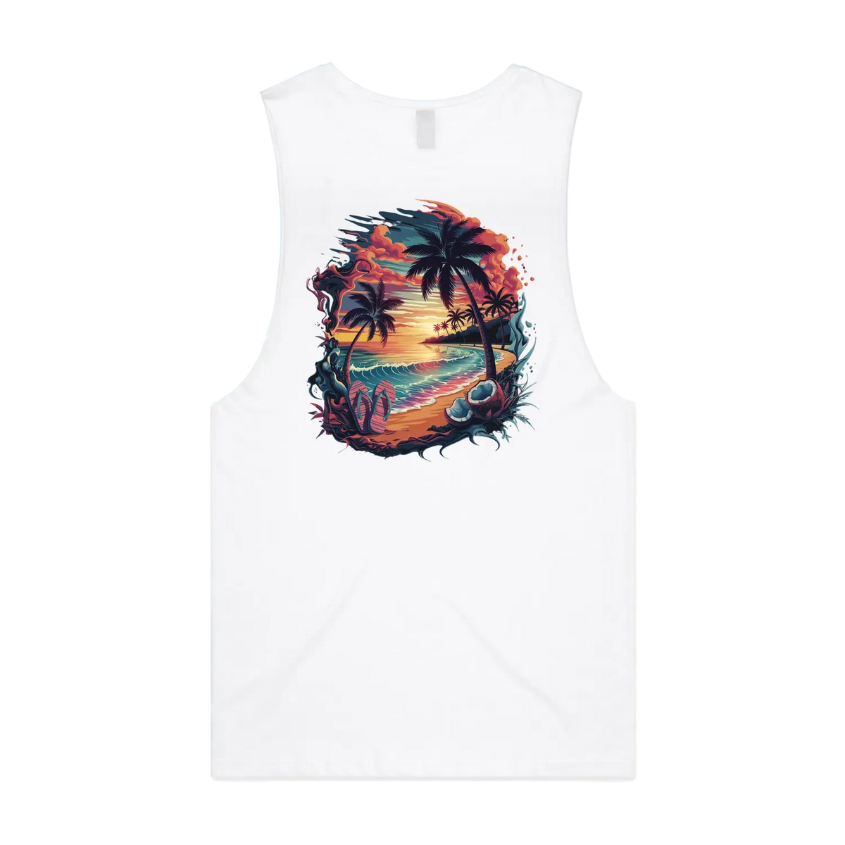 Sunset Beach Tank Top - Cookies Trend Collective