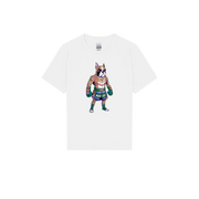Muay Thai Boxer Dog Youth T-Shirt - Cookies Trend Collective