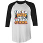 AS Colour funny quote t-shirt with "Life is a Party, and I'm the Guest of Honor" design, 3/4 sleeves, colorful and fun.
