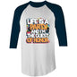 Funny quote t-shirt featuring 'Life is a Party and I'm the Guest of Honor' in colorful design, 3/4 sleeve shirt.